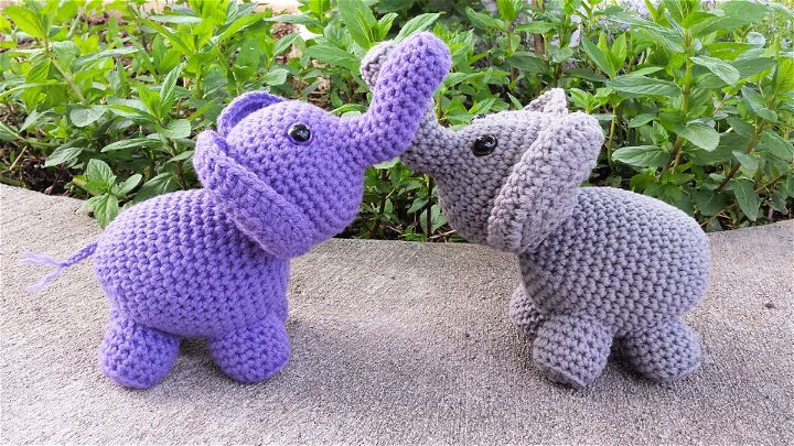 Gorgeous Crochet Stuffed Elephant Pattern