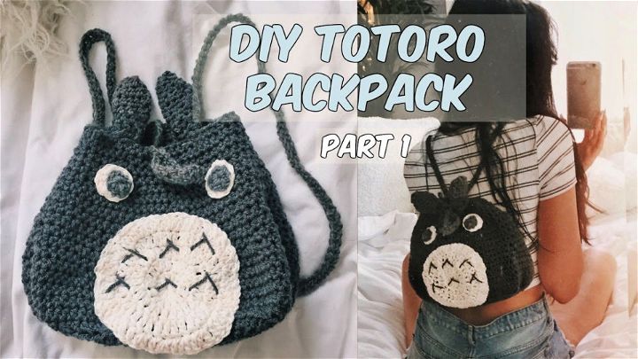 Gorgeous Crochet Totoro Backpack Pattern