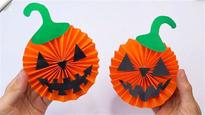 Halloween Pumpkin Paper Craft Ideas