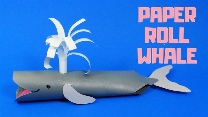 Handmade Paper Roll Whale