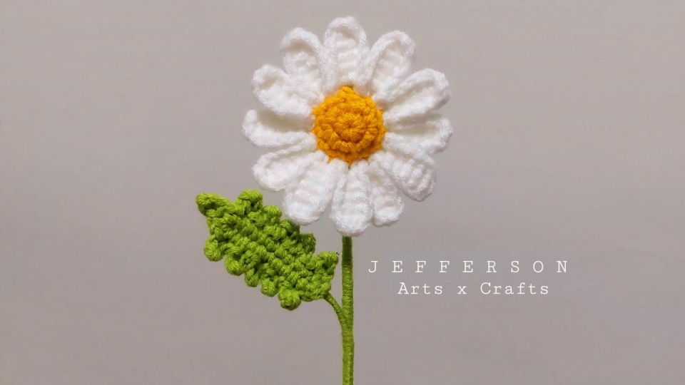 Crochet Gerbera Daisy Cushion Gerbera Daisy Pillow Crochet Photo Tutorial  Crochet Pattern 