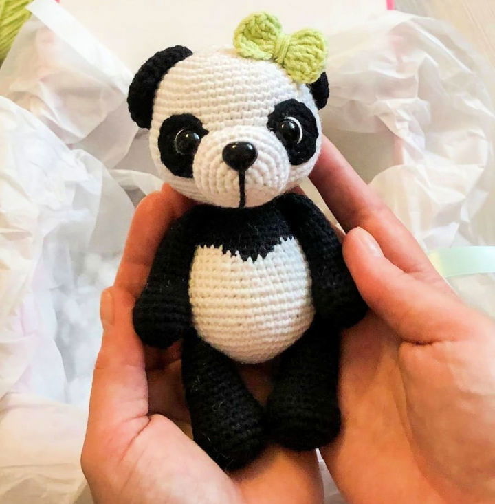 Crochet Panda Pattern Kawaii Amigurumi Pattern 