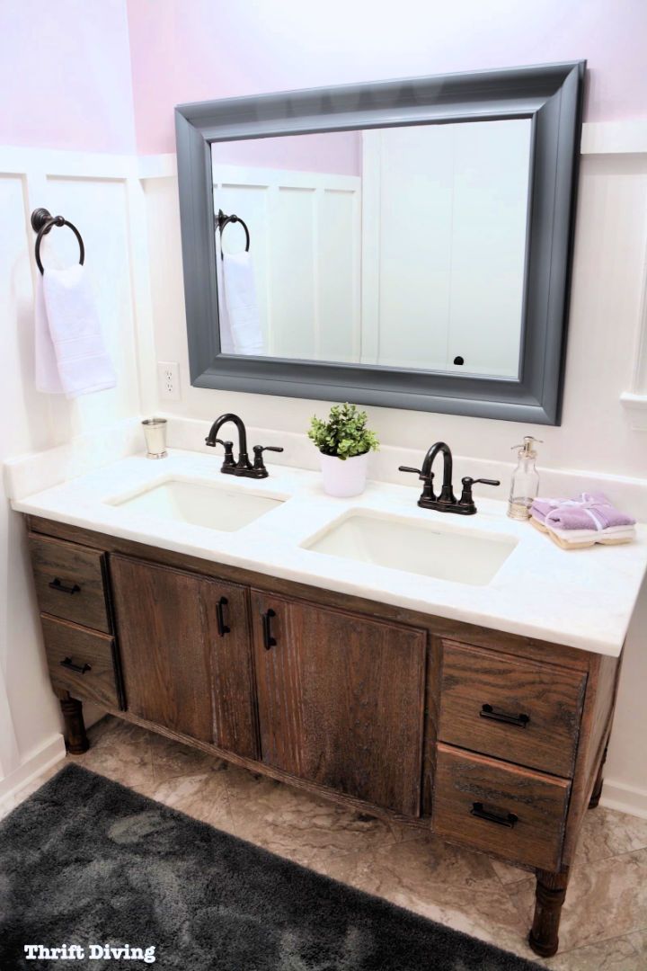 Make a Bathroom Vanity From Scratch