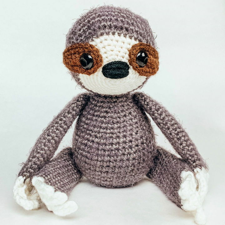 How to Crochet Sloth Amigurumi - Free Pattern