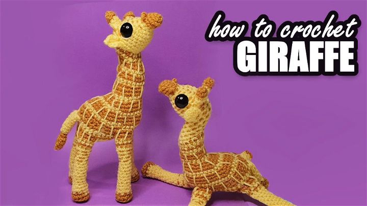 How to Crochet a Giraffe Free Pattern