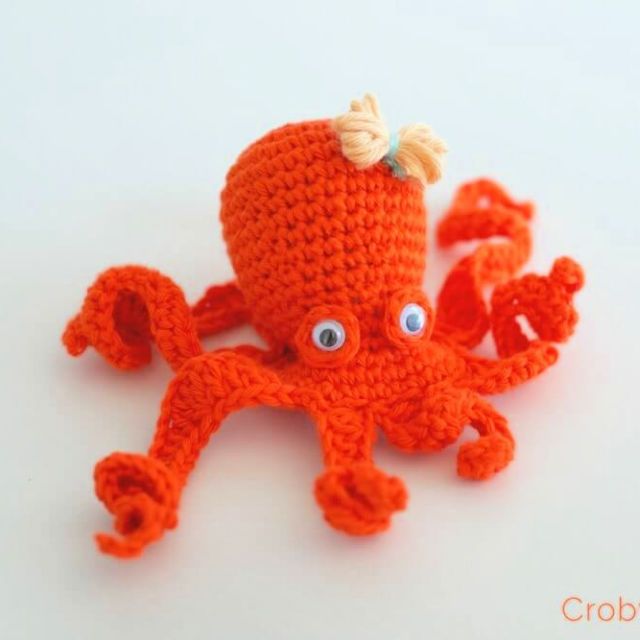 How to Crochet a Octopus Amigurumi Free Pattern
