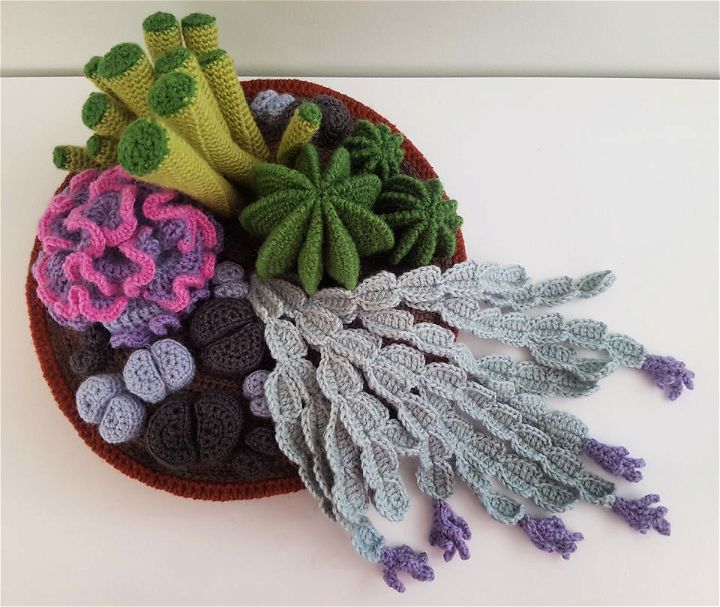 How to Make Cactus Garden - Free Crochet Pattern