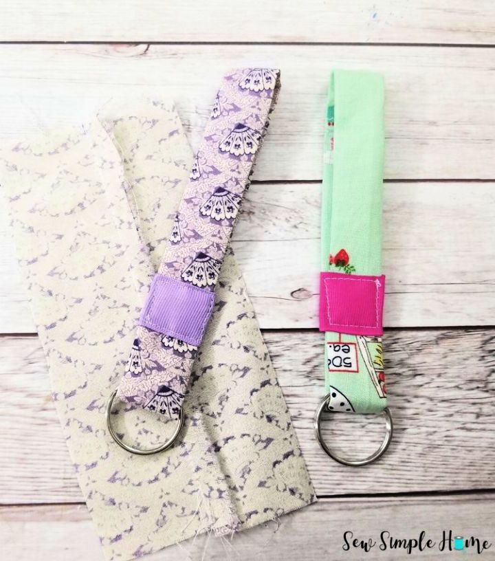 How to Make Fabric Keychains