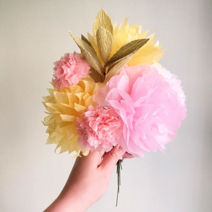 How to Make Paper Flowers - Step by Step