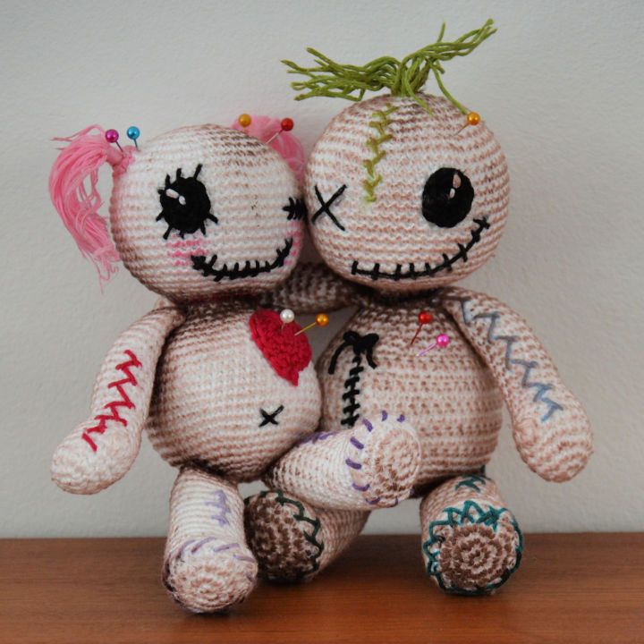 How to Make Voodoo Dolls Free Crochet Pattern