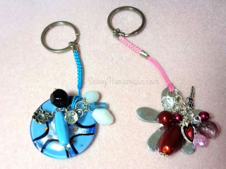 25 Homemade DIY Keychain Ideas How To Make Keychains