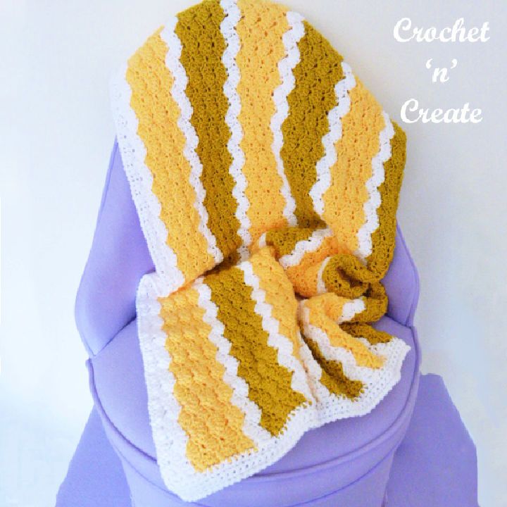 Crochet Lapghan Blanket Design - Free Pattern