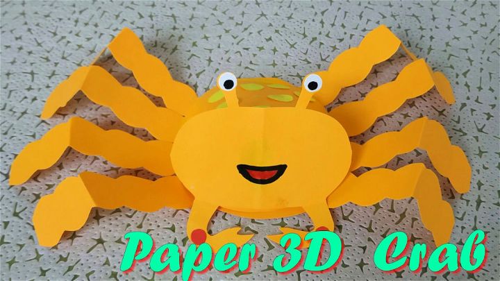 Make Your Own 3D Paper Crab