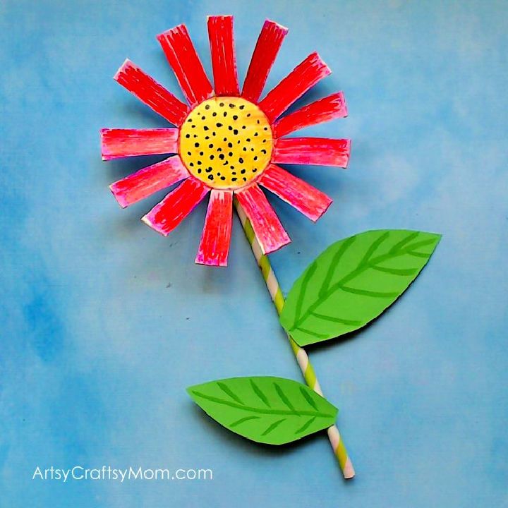 Creative Paper Cup Flower Craft