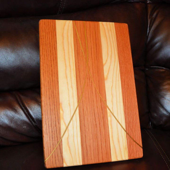 Make a Two Toned Cutting Board