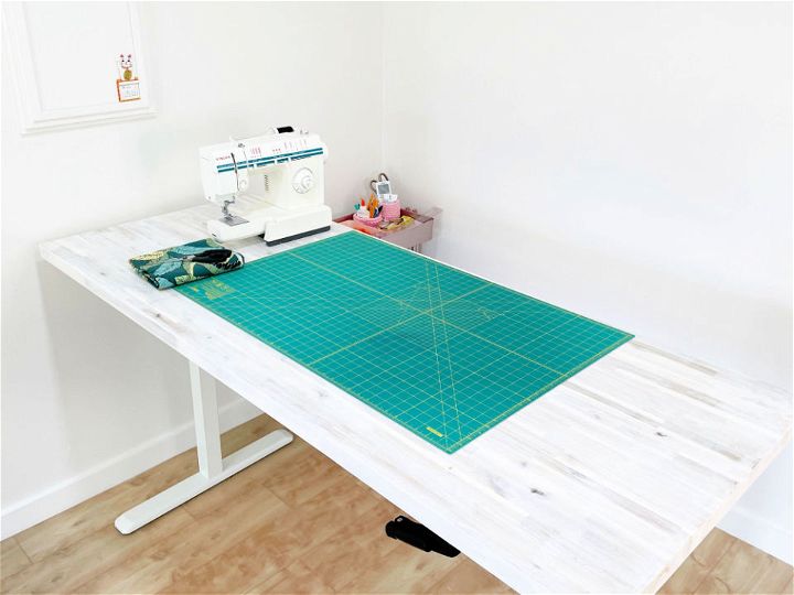 Making the Best Ergonomic Adjustable Sewing and Cutting Table 2