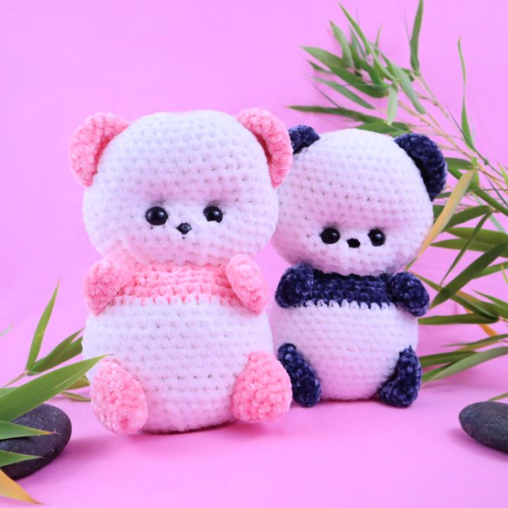 Modern Crochet Baby Panda Amigurumi Pattern