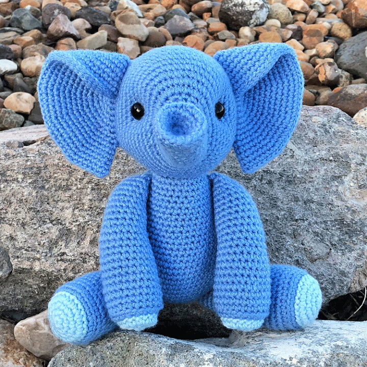 Crochet Esther Elephant Amigurumi Pattern