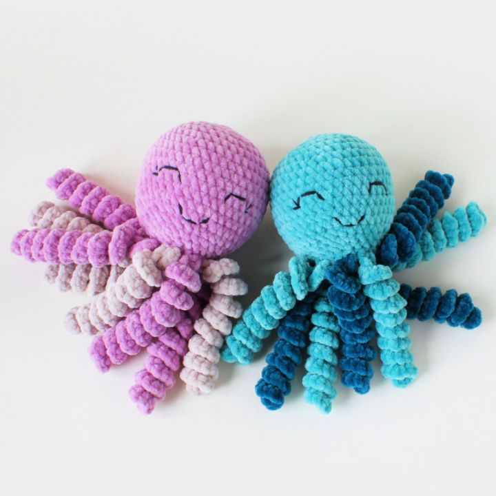 Modern Crochet Giant Plush Octopus Pattern