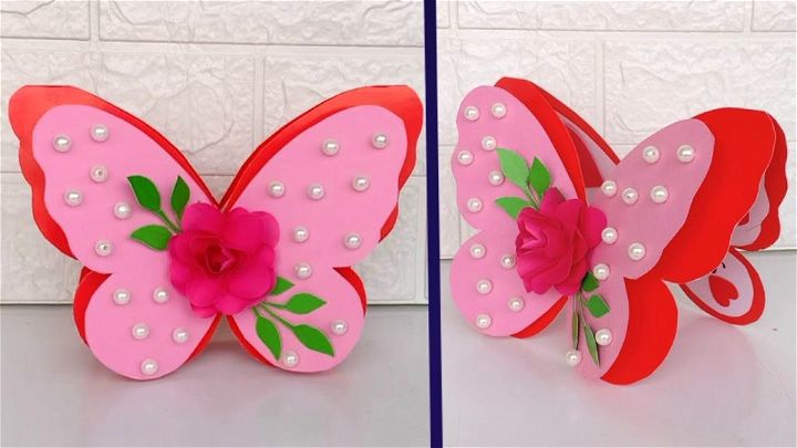 Butterfly Card Gift Craft for Kids
