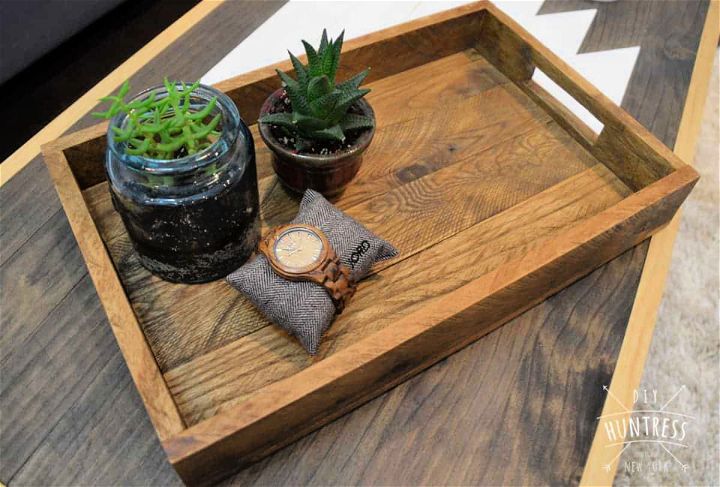 Pallet Wood Serving Tray for Adults