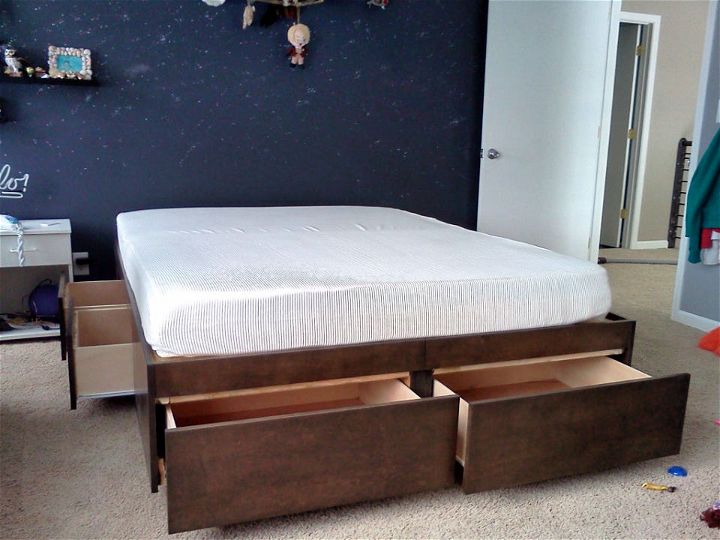 Making a Platform Bed With Drawers