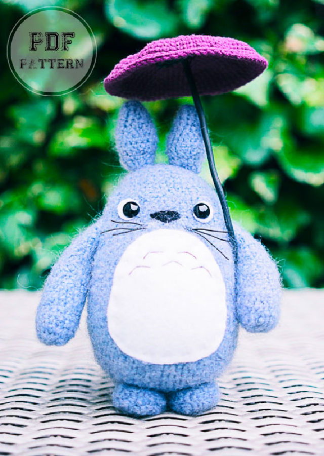 Pretty Crochet Anime Totoro Pattern