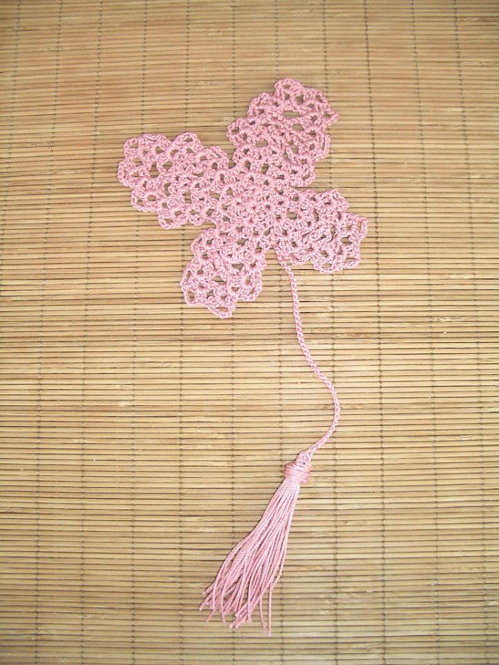 Simple Crochet Butterfly Bookmark Pattern