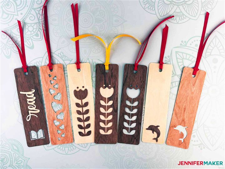 Homemade Primitive Wooden Bookmarks