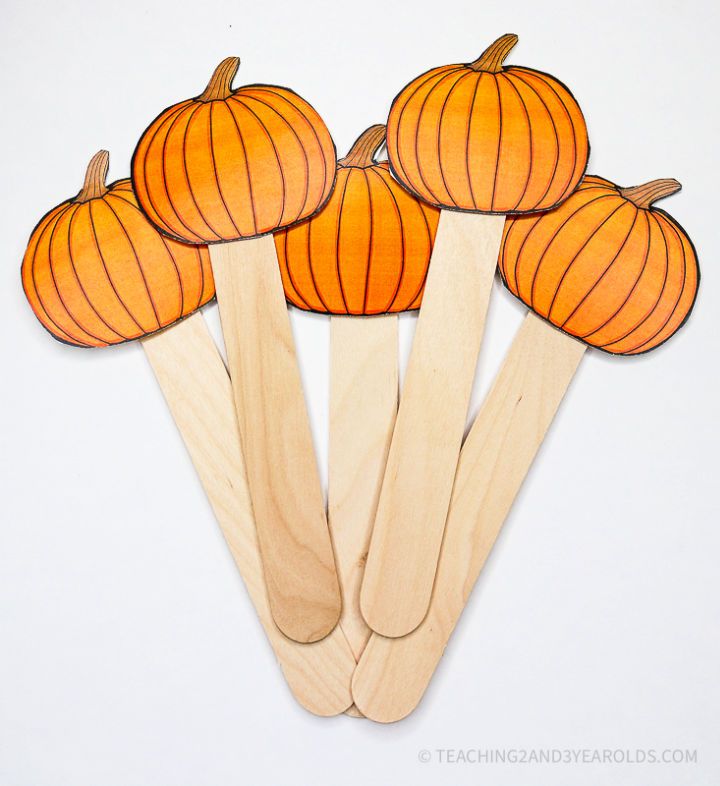 Pumpkin Props for 2 Year Olds