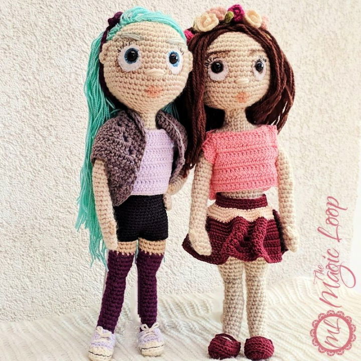 Quick and Easy Crochet Fashion Dolls Pattern