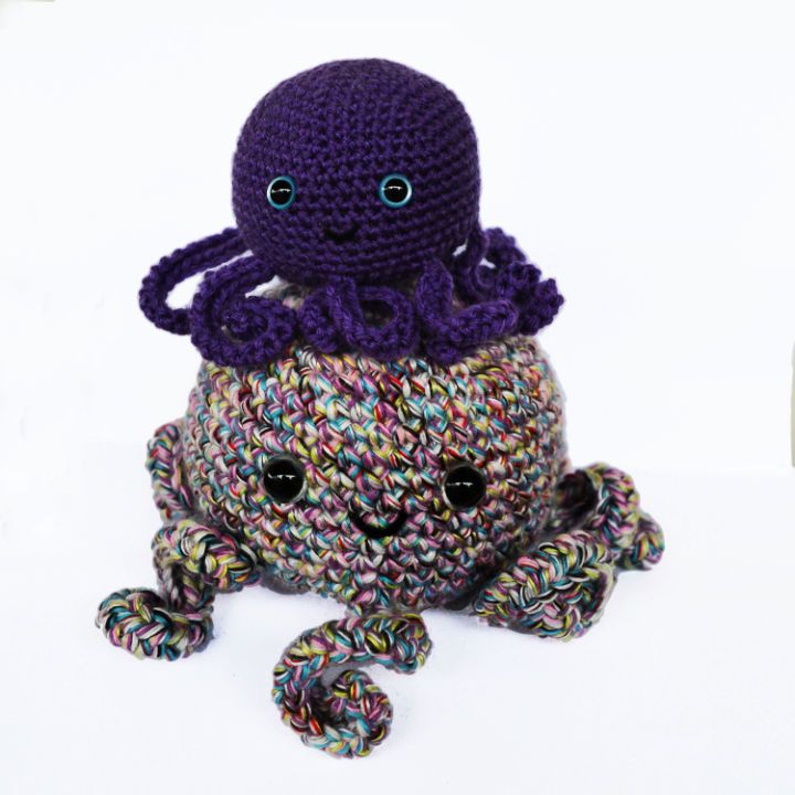 Quick and Easy Crochet Seamless Octopus Pattern