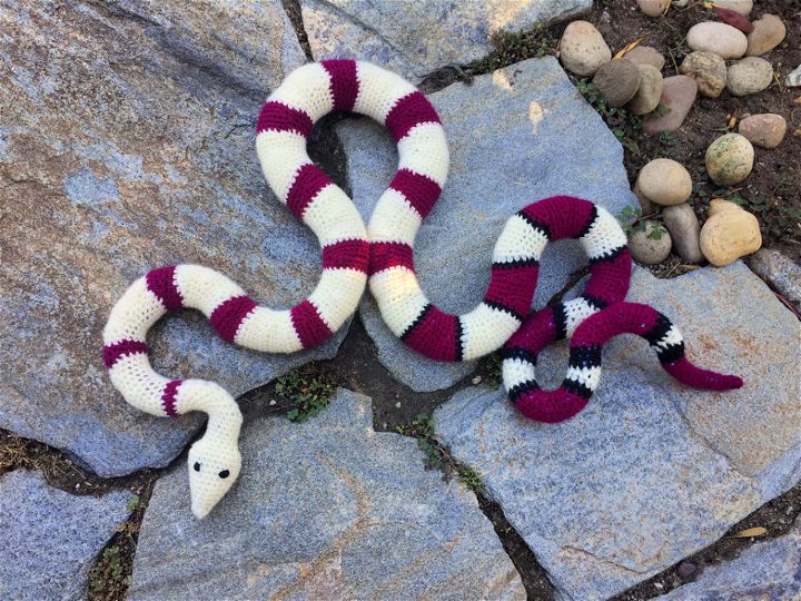 Realistic Crochet Snake Pattern