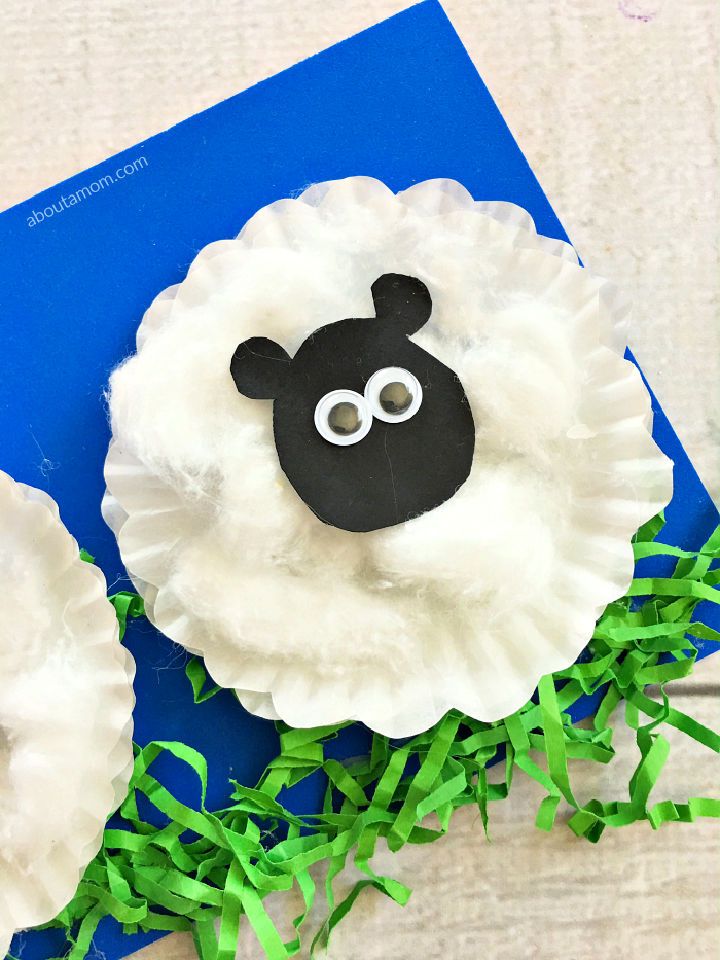 Sheep Cut Out Craft for Kids