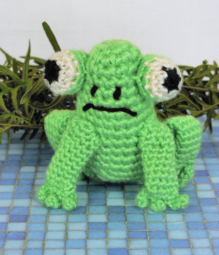 Simple Crochet Freddie Frog Pattern