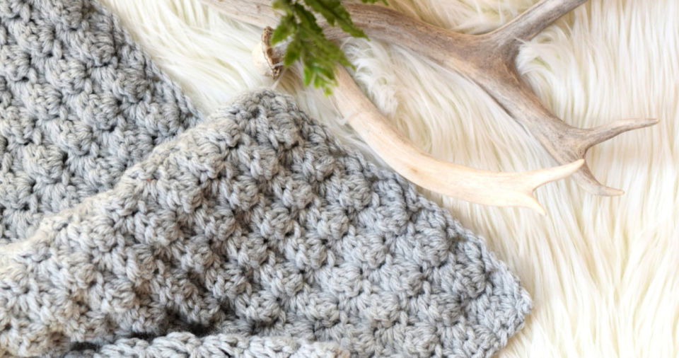 Simple Crocheted Blanket Go – To Pattern