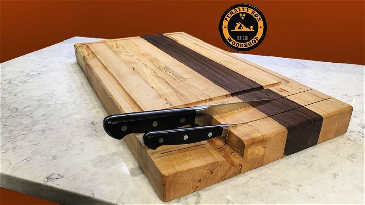Ultimate Cutting Board With Knife Storage
