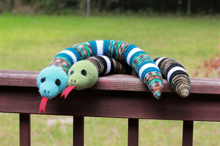 Unique Free Crochet Boa Snake Pattern