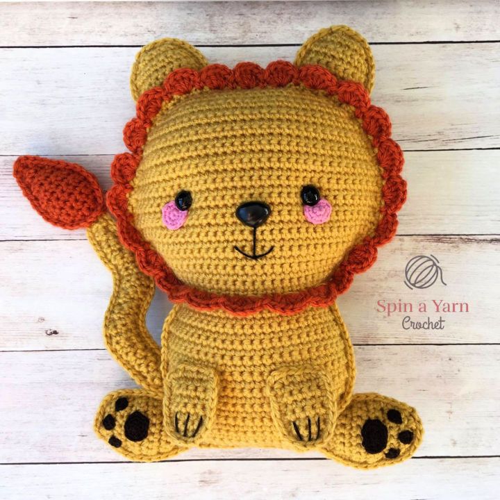 Unique and Free Crochet Ragdoll Lion Pattern