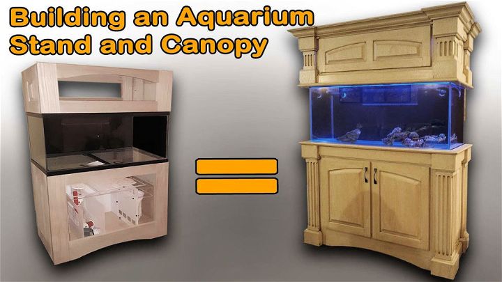 75 Gallon Aquarium Stand and Canopy Design