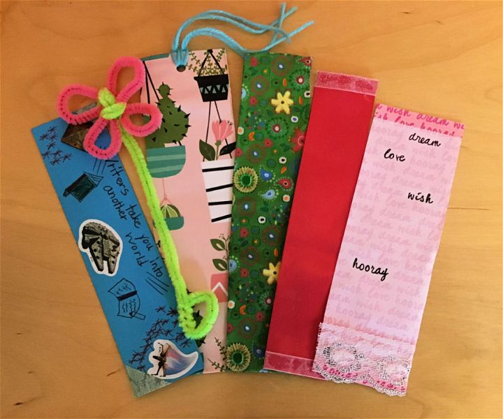 DIY Bookmarks Using Hot Glue Gun for Kids