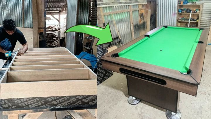 Build Your Own Billiard Pool Table