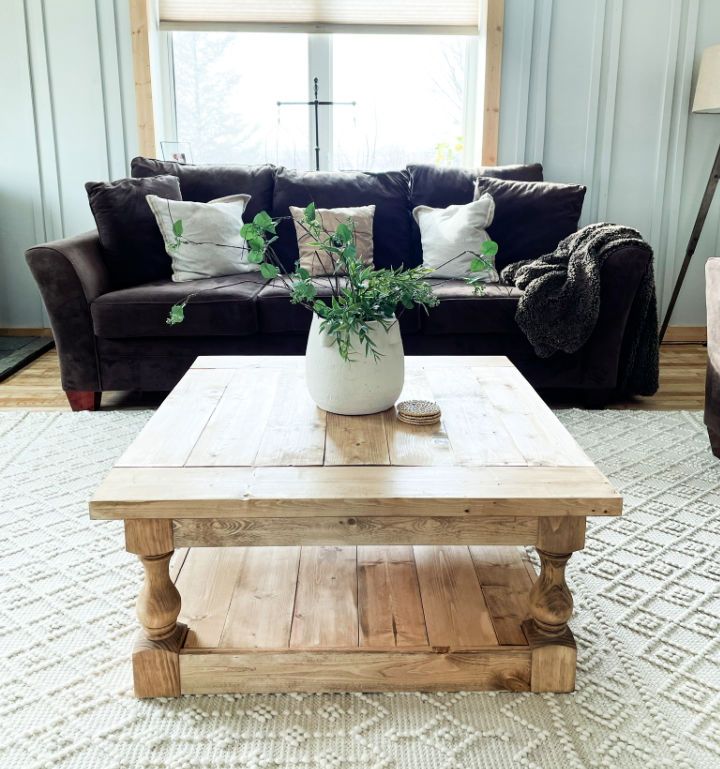 Build Your Own Coffee Table for Living Room