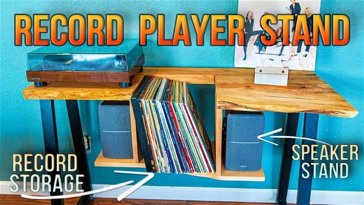 Build Your Own Record Player Stand