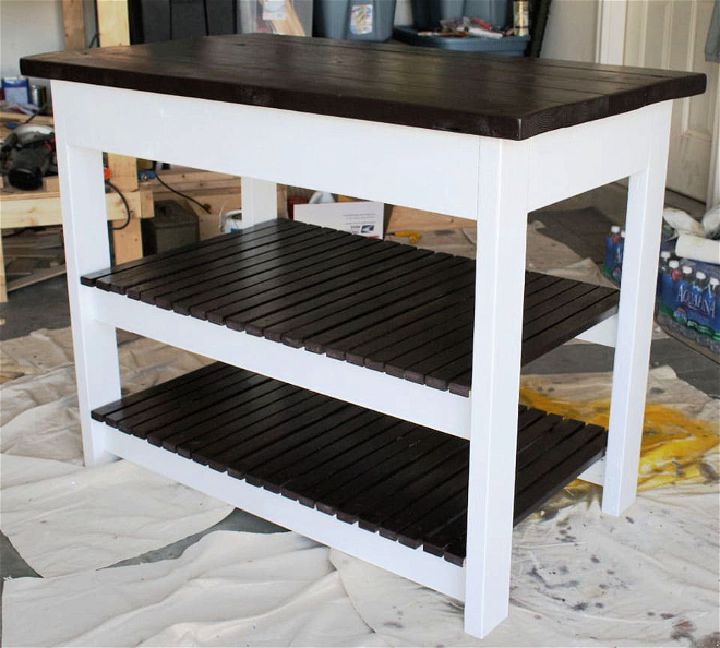 Building a Kitchen Island Table