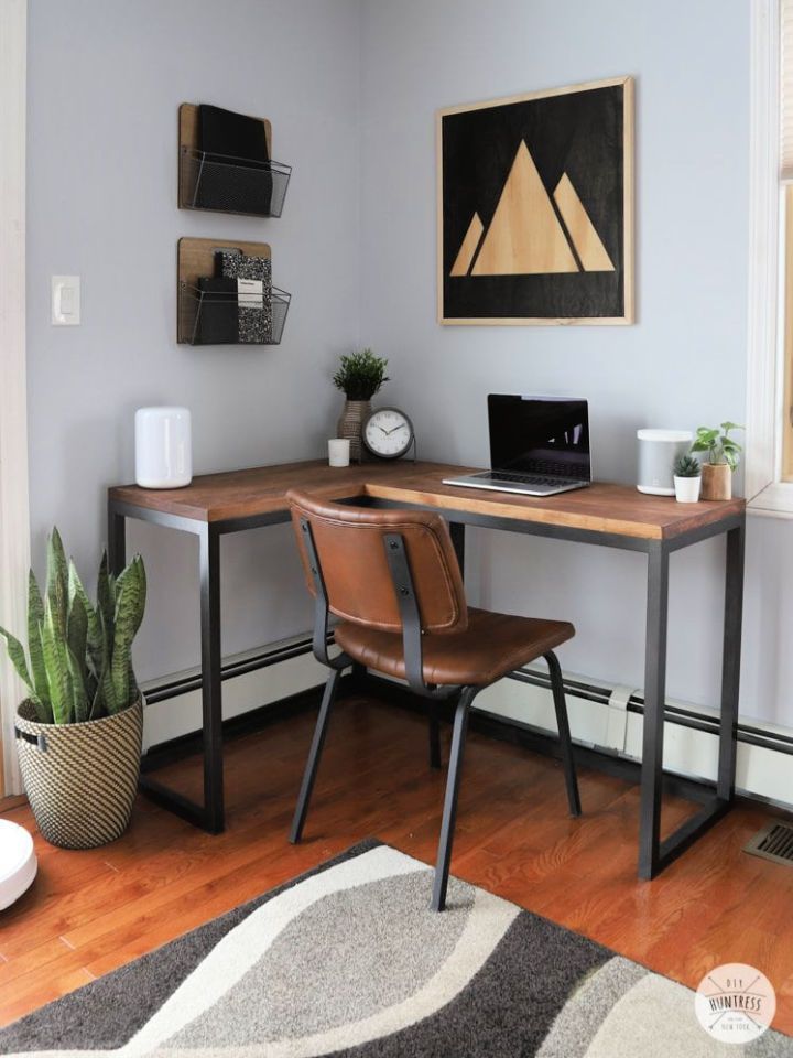 Making an L Shaped Corner Desk Under $150