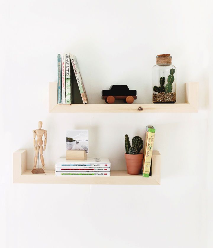 Building Wood Shelves on Wall
