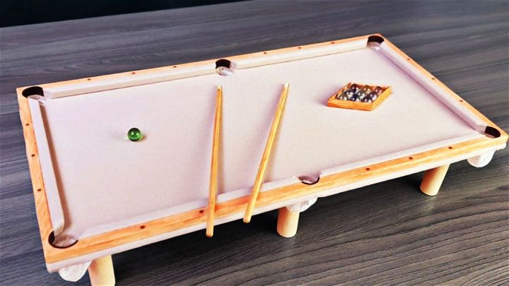 Cheap DIY Mini Pool Table Billiard
