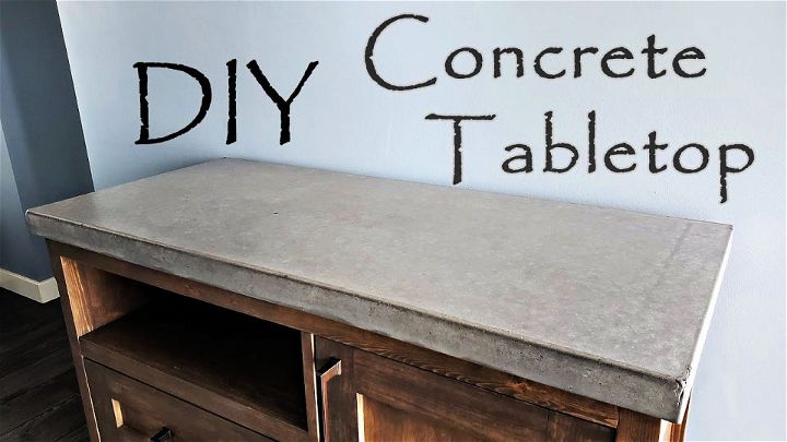 Concrete Tabletop for Beginners