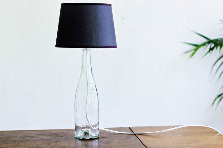 DIY Recycled Bottle Lamp Design